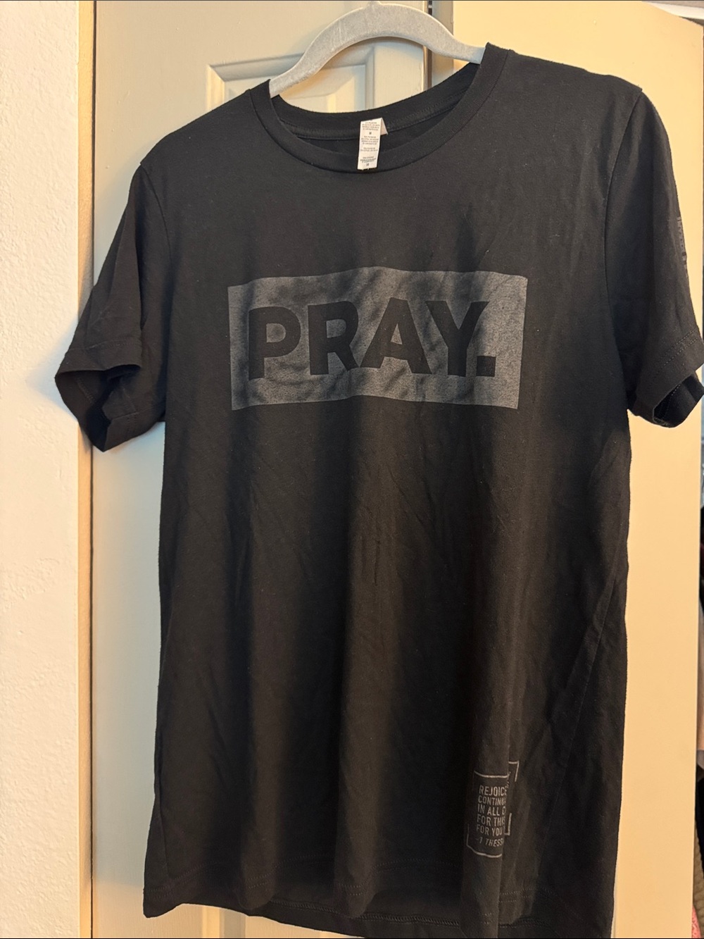 Men's Black CrossFit Mayhem PRAY Graphic Tee